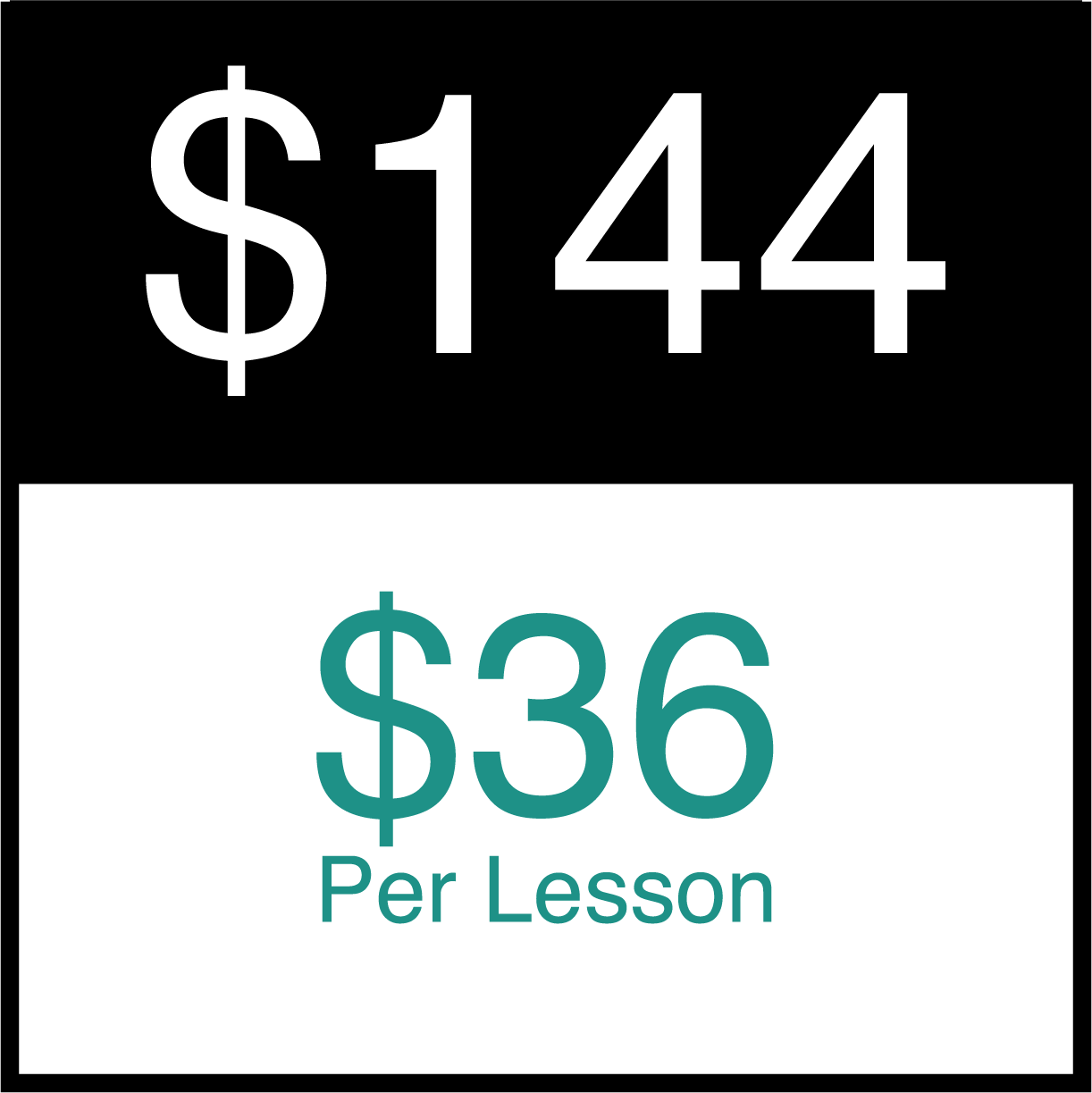 30 Minute Online Lesson (4 Lesson Package)
