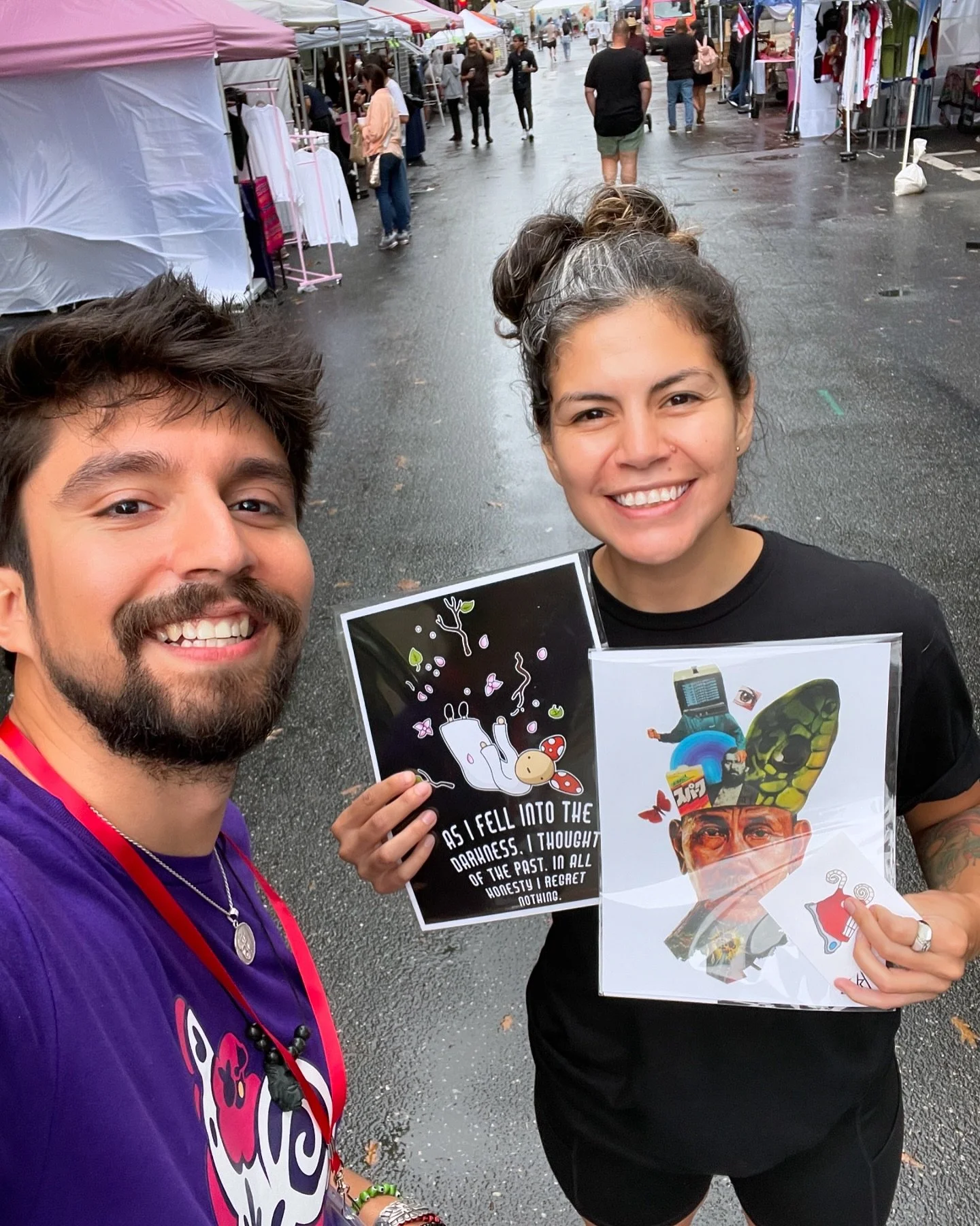 🔔 CONGRATULATIONS TO THE WINNER OF OUR 1st EVER FIESTA RAFFLE @notevamendez 🥳🪻🍾🪅 !! 

For entering into our $2 raffle and winning two original prints &amp; an original sticker for free!! 💗 U DID DAT!! 

Thank you to everyone else who entered 🎟