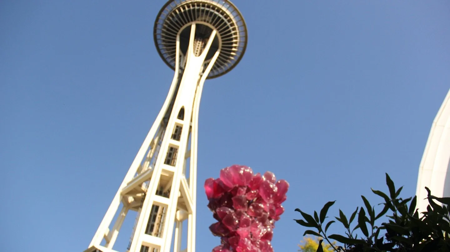 Some pictures I took in Seattle before 🌈✨

The Space Needle was CUNT &amp; soo was the Dale Chihuly exhibit, his work did things to me

Archive @anthromex 

#travel #photographer #washington #2023 
#dalechihuly #seattle