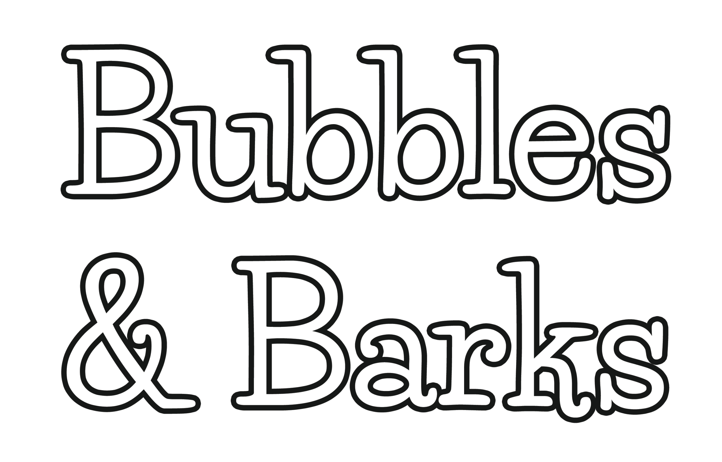 Bubbles &amp; Barks