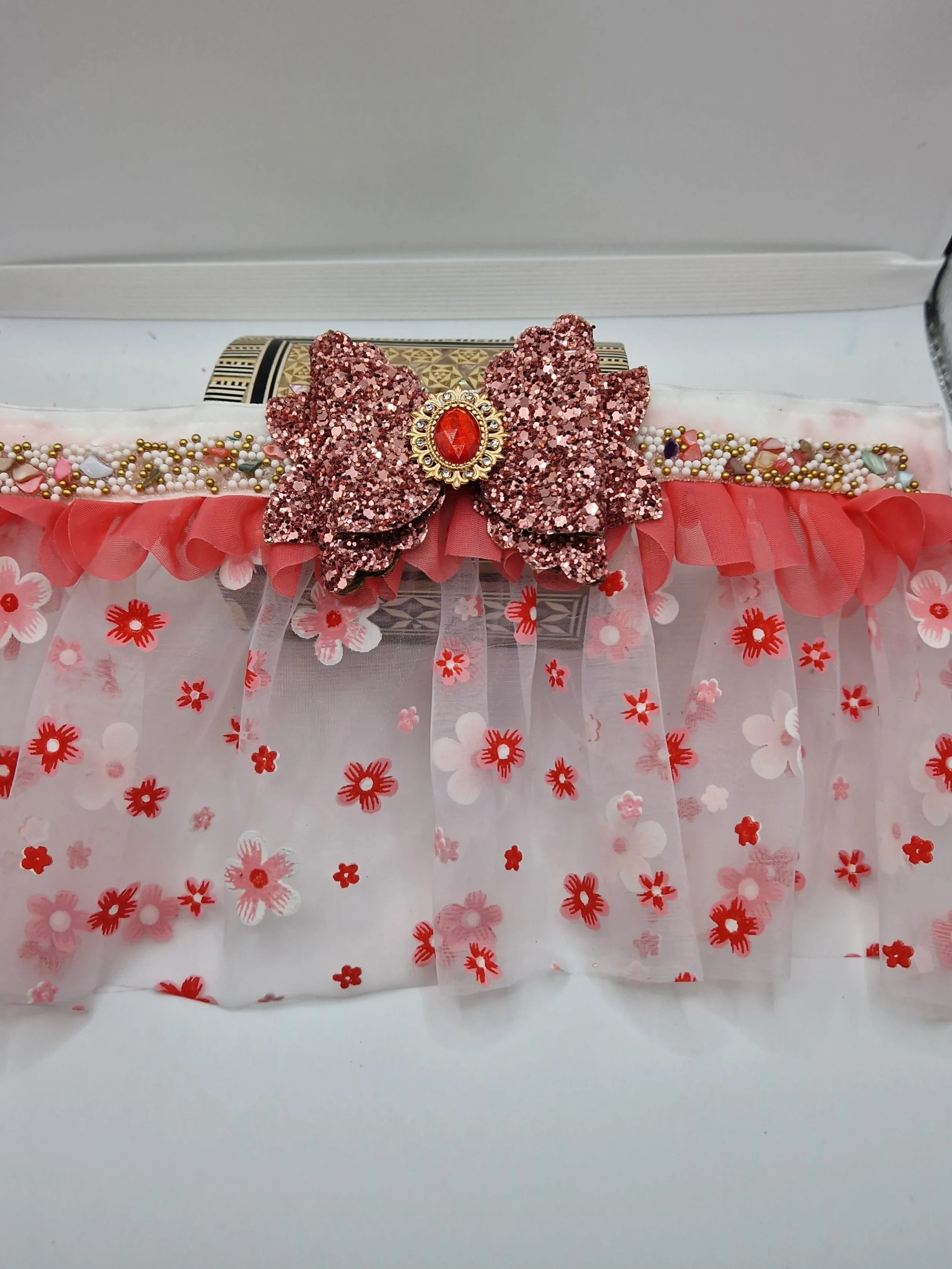 Floral Dreams Dog Collar Frill