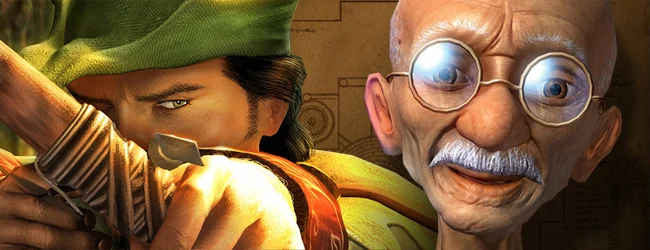 Ghandi vs. Robin Hood