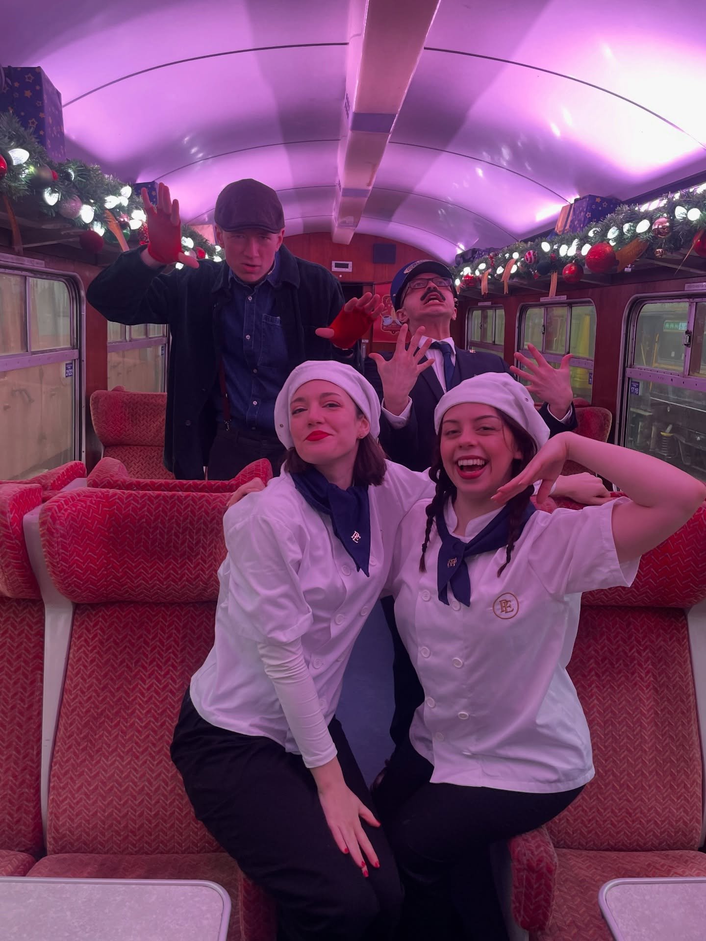 rockin&rsquo; on top of the world 🚂 🎄