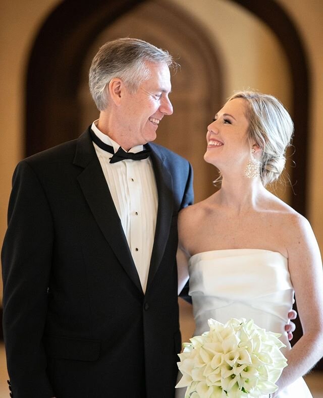 Even though we have been planning weddings for years, it's the father / daughter moments that still get to us. There is something so special about the moments between a bride and her dad. We know that our brides will treasure these memories for a lif