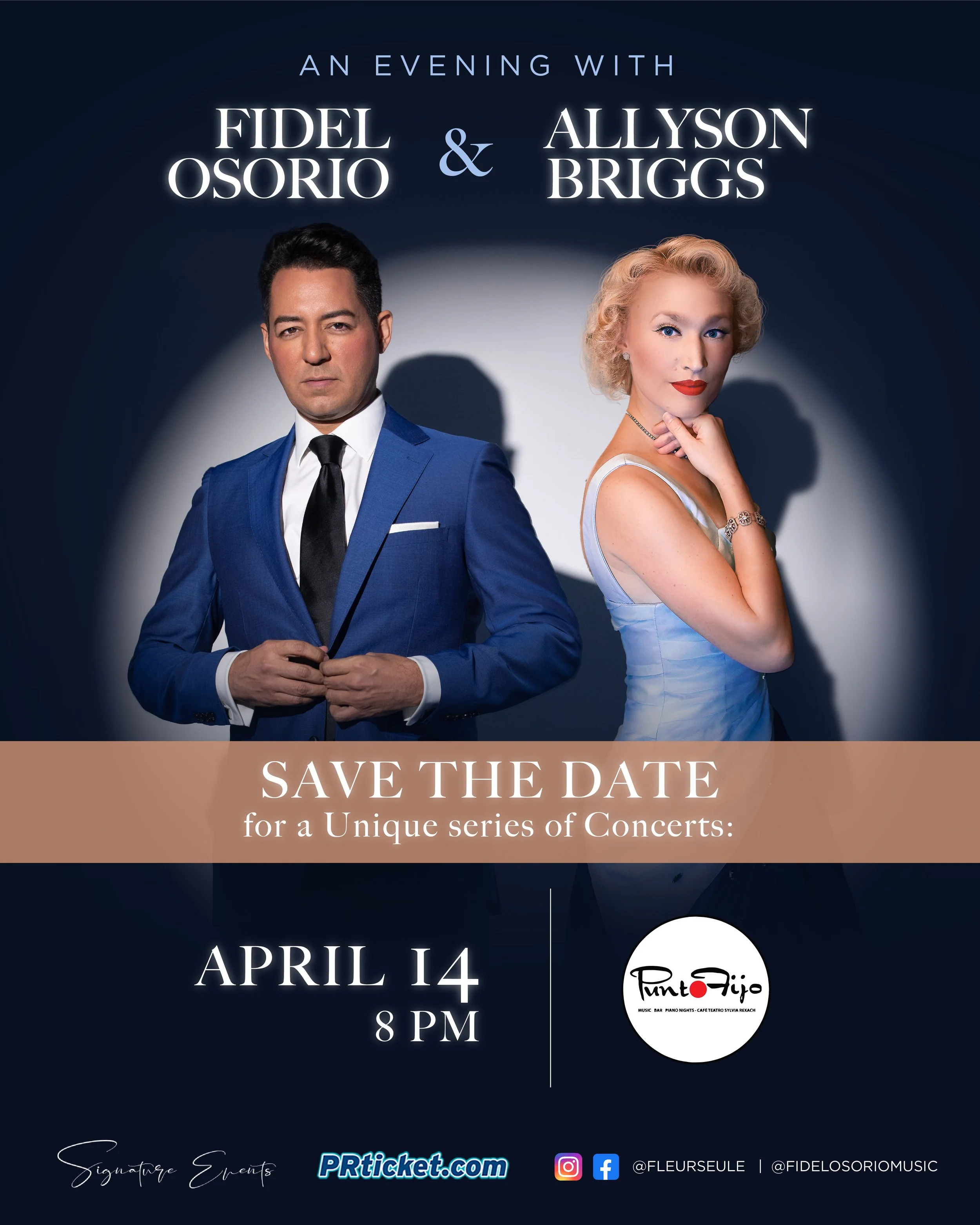 Successful Puerto Rico Tour Wraps - Una Noche con Fidel Osorio y Allyson Briggs