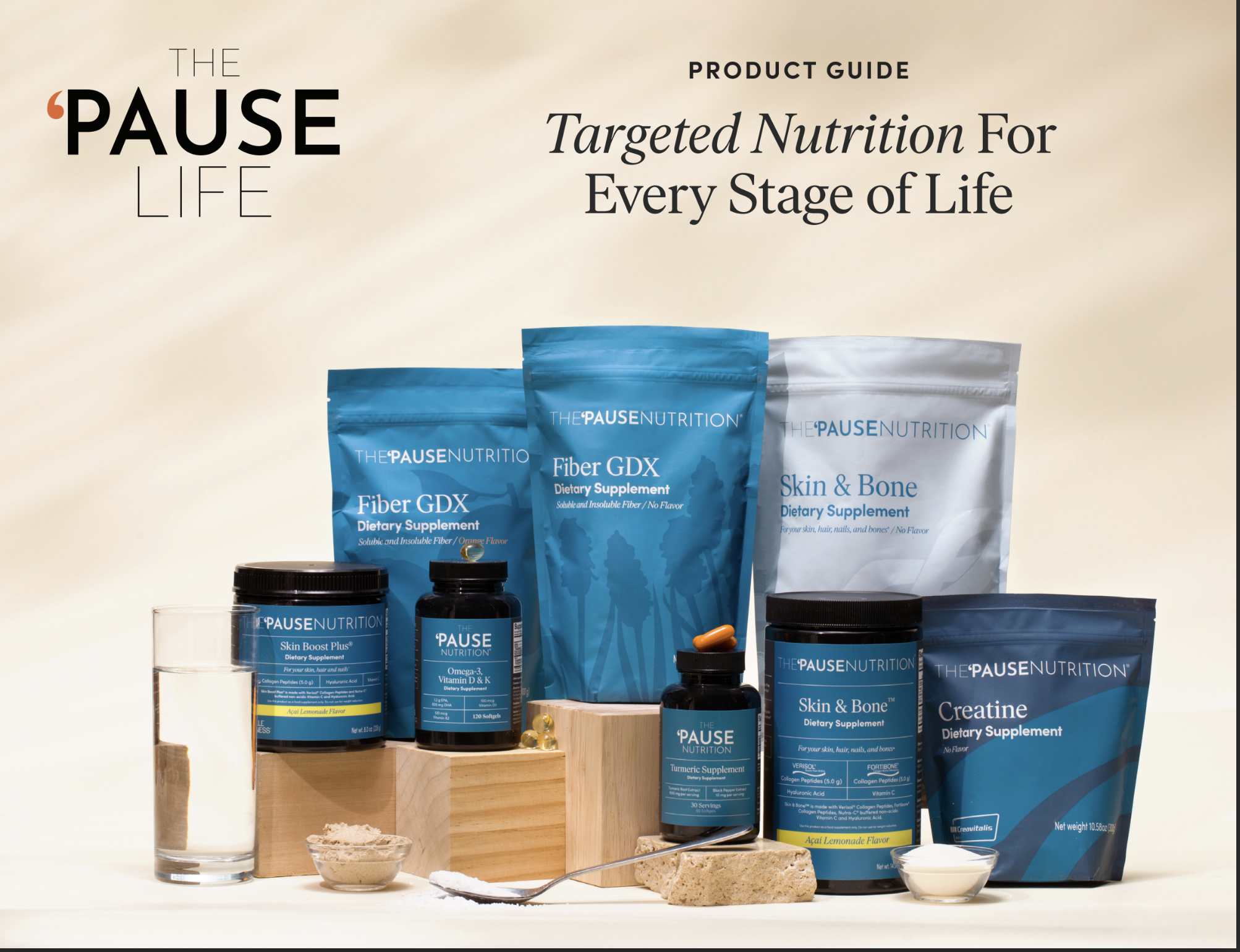 Pause Life nutrition products