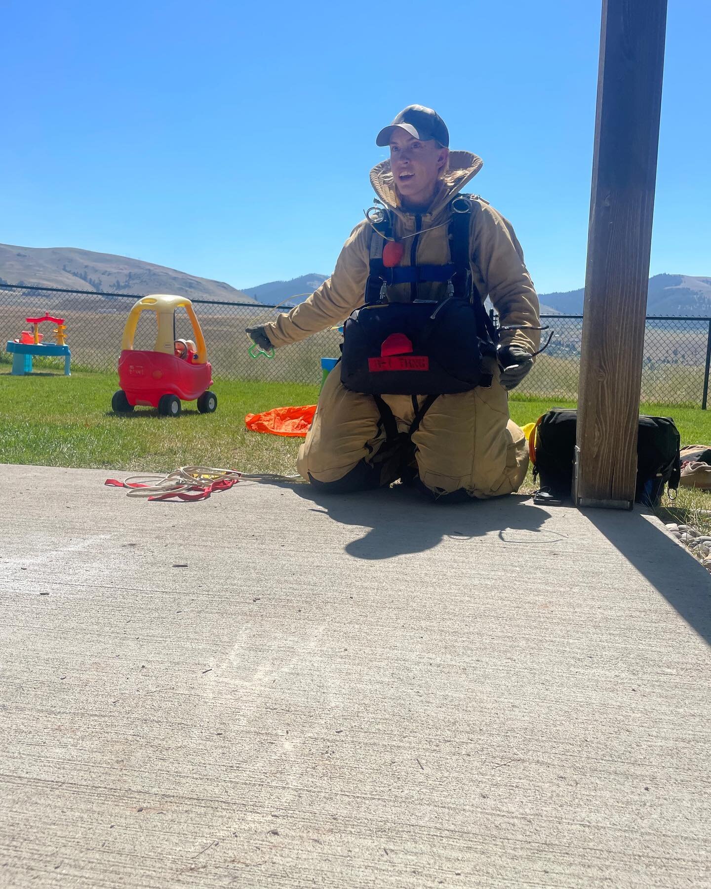 Our Forester Camps were so much fun!! 🌲 🔥 🪂 Huge thank you to Madison Whittmore with the Missoula Smokejumpers for an amazing presentation about what these heroes do for our forests! It was so cool to hear from a FEMALE smokejumper. 💪What a great