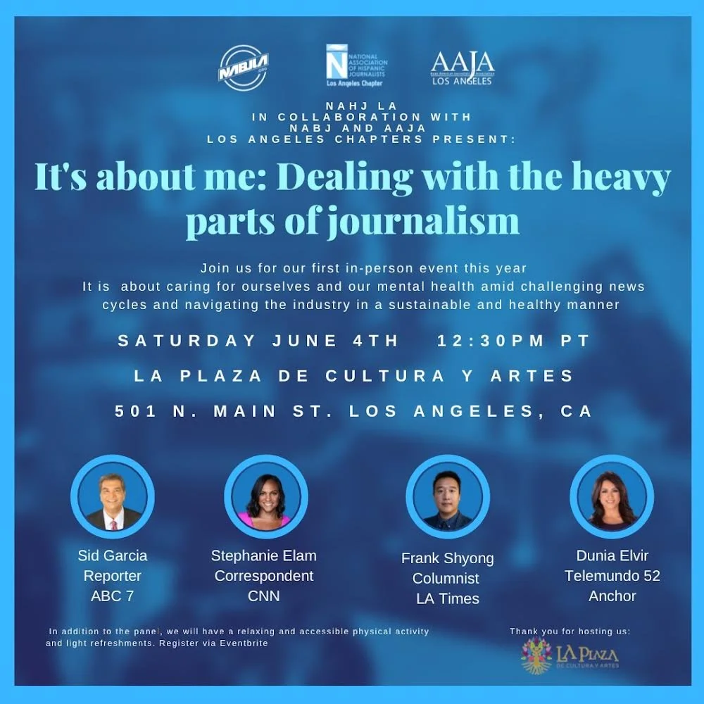 It's about me : Dealing with the heavy parts of journalism