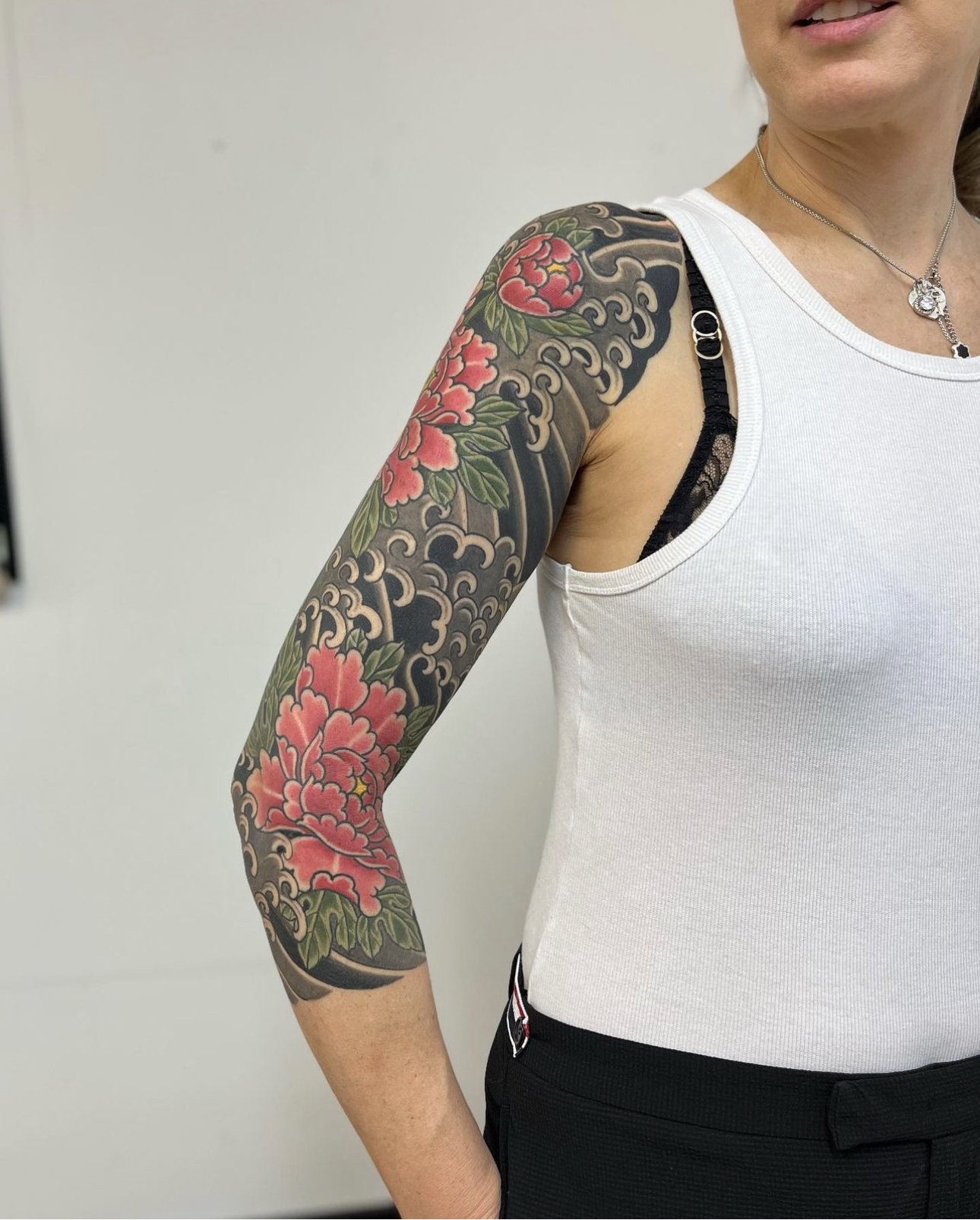 Japanese flower tattoo for females sleeve.jpg