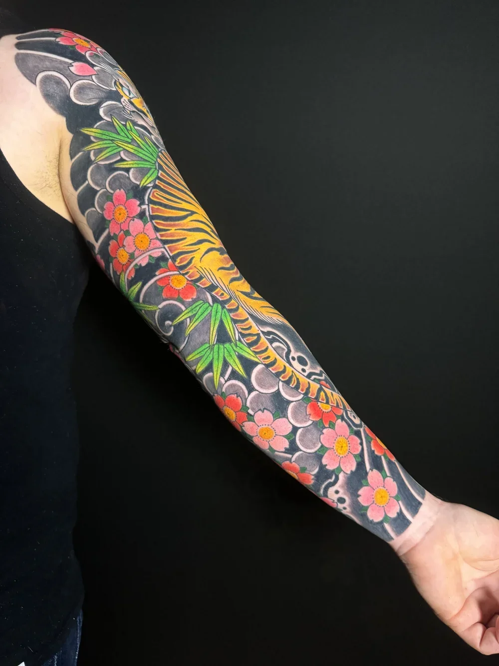 Japanese Tiger Arm Sleeve