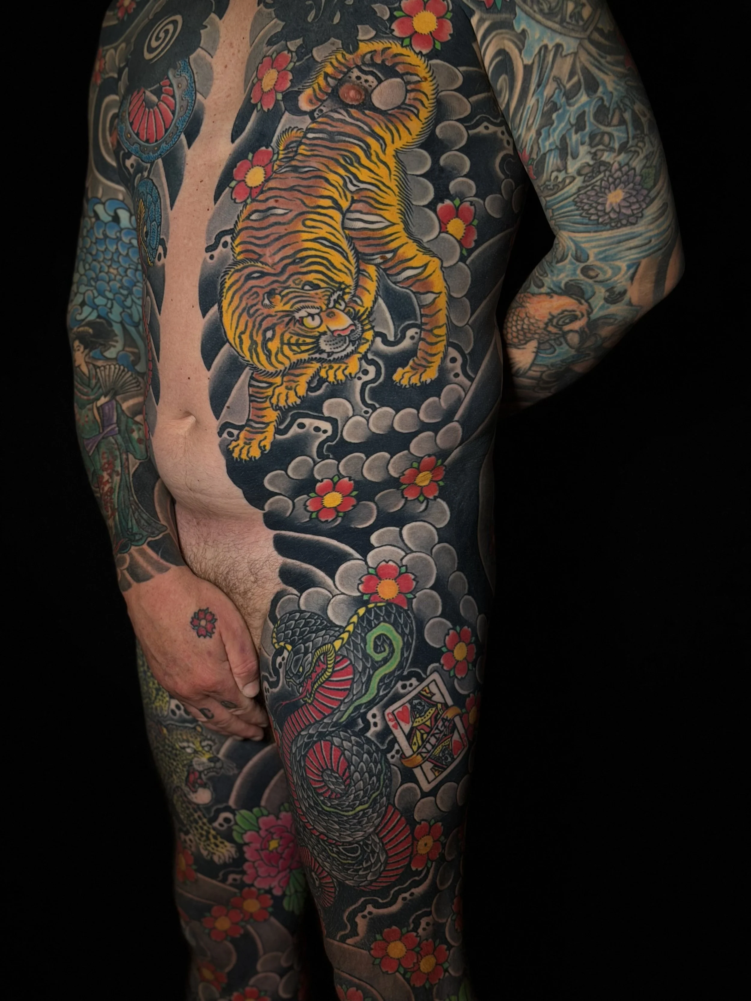 Japanese Body Suit Tattoo