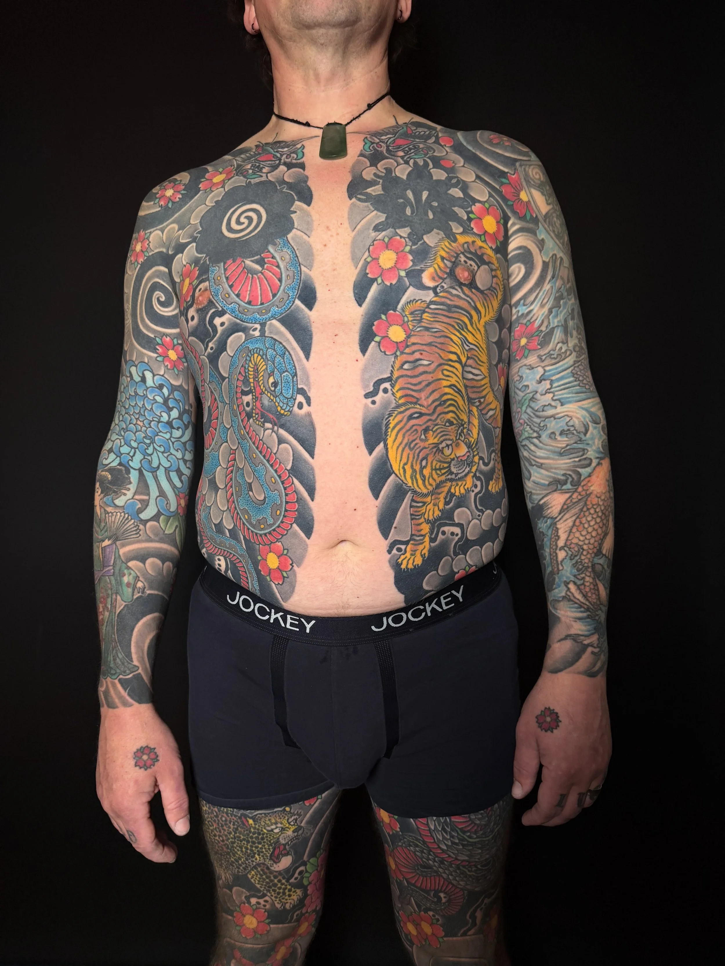 Japanese Body Suit Tattoo