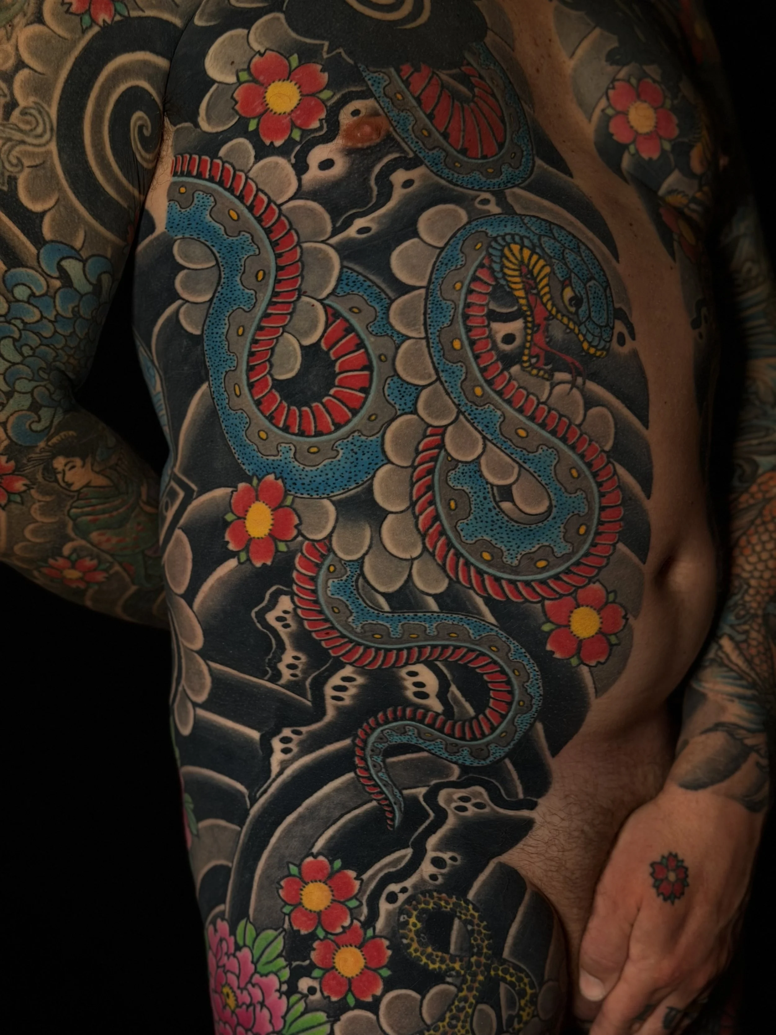 Japanese Body Suit Tattoo