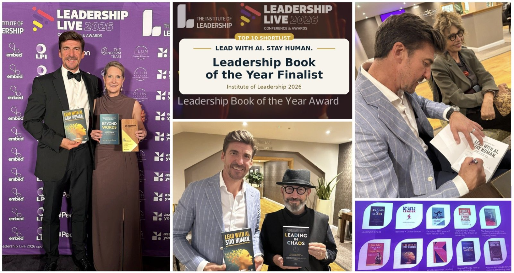 Shortlisted for Leadership Book of the Yer 2026