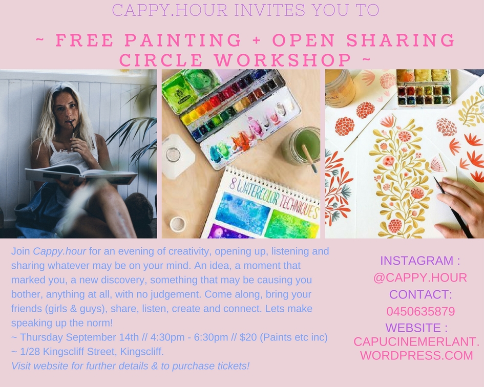 Painting + Sharing Circle