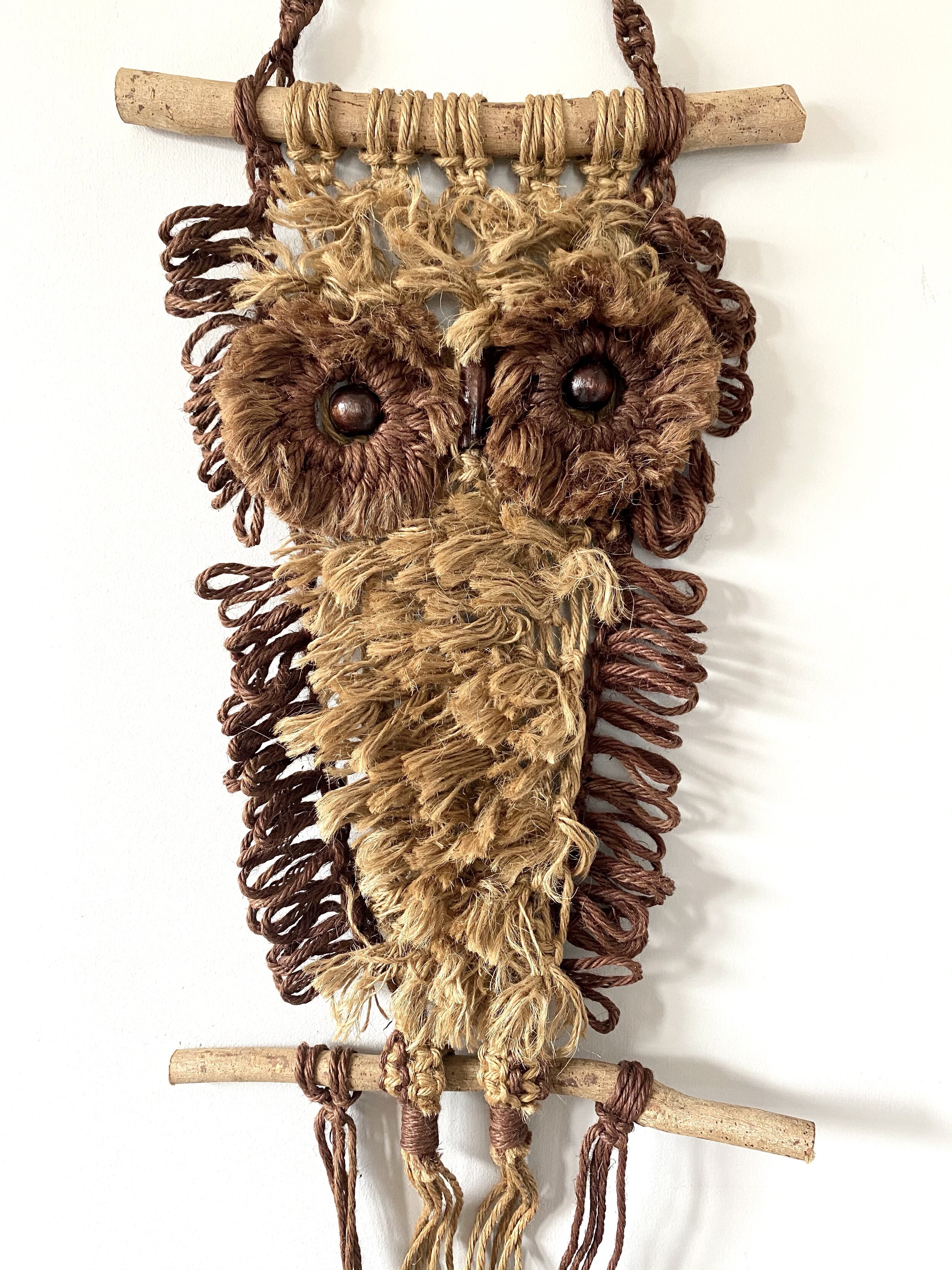 Who Are You Mid-Century Wall Hanging