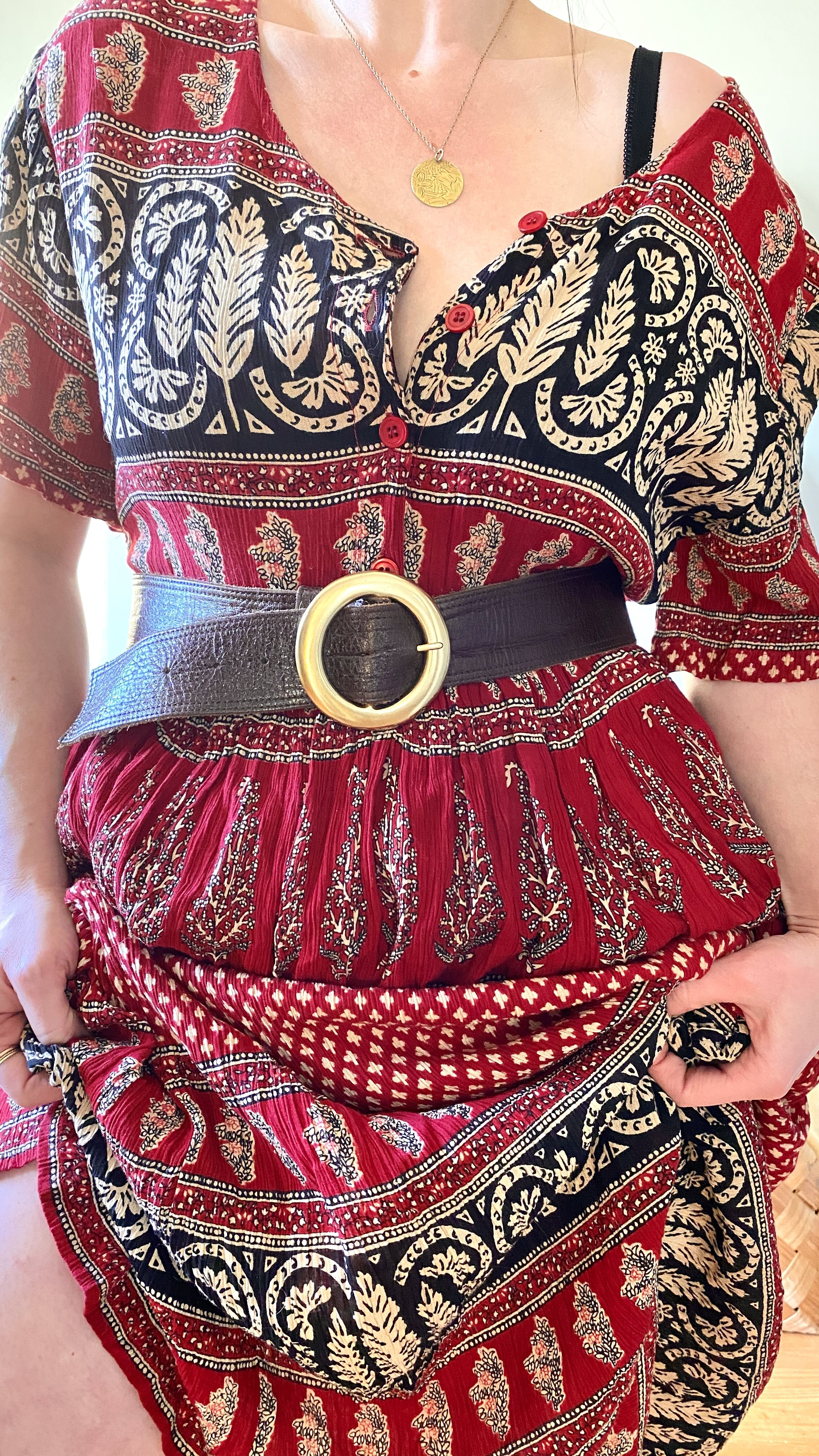 Dream Weaver Boho Midi Dress