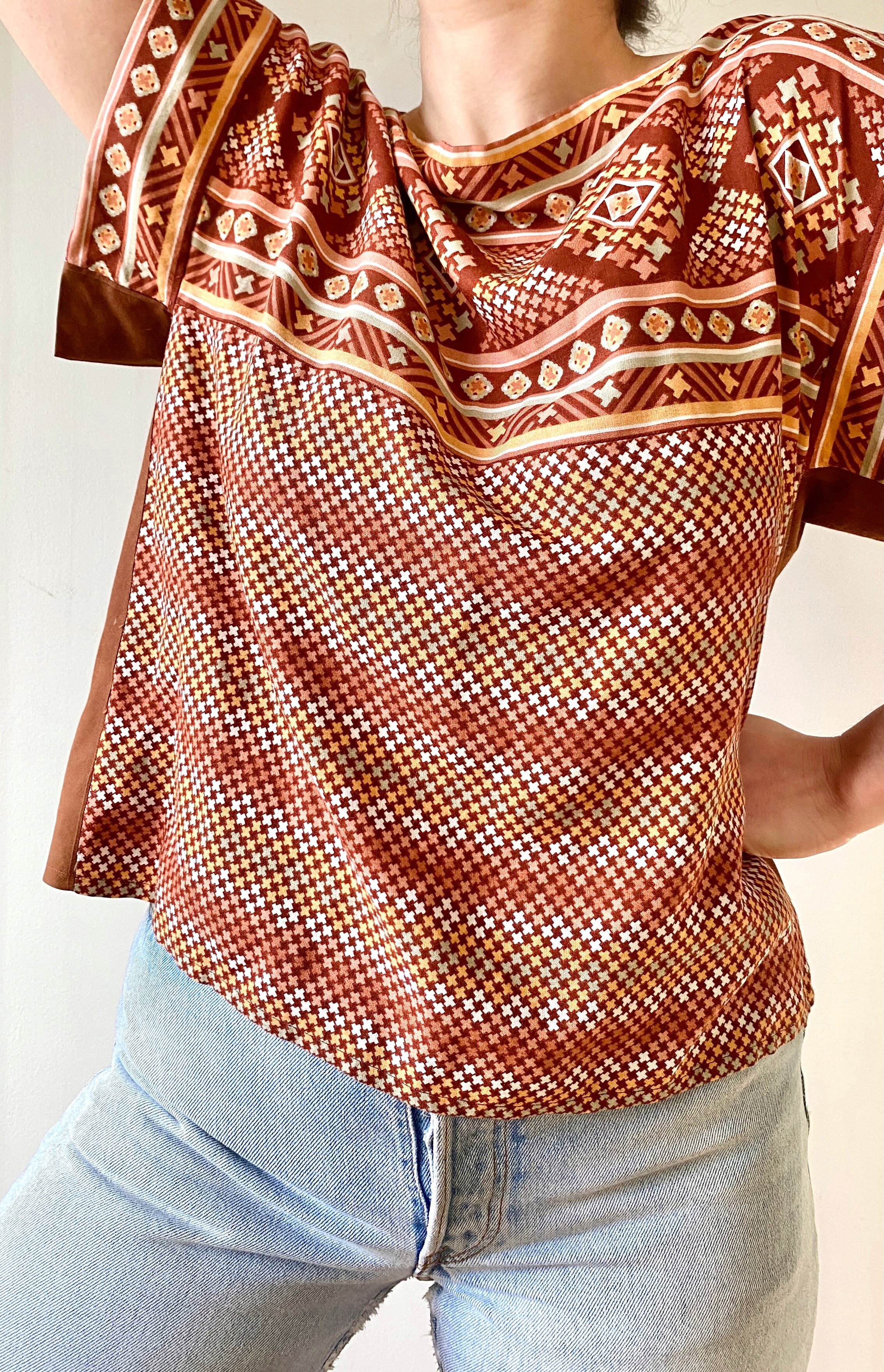 Bill Haire Vintage Dolman Blouse