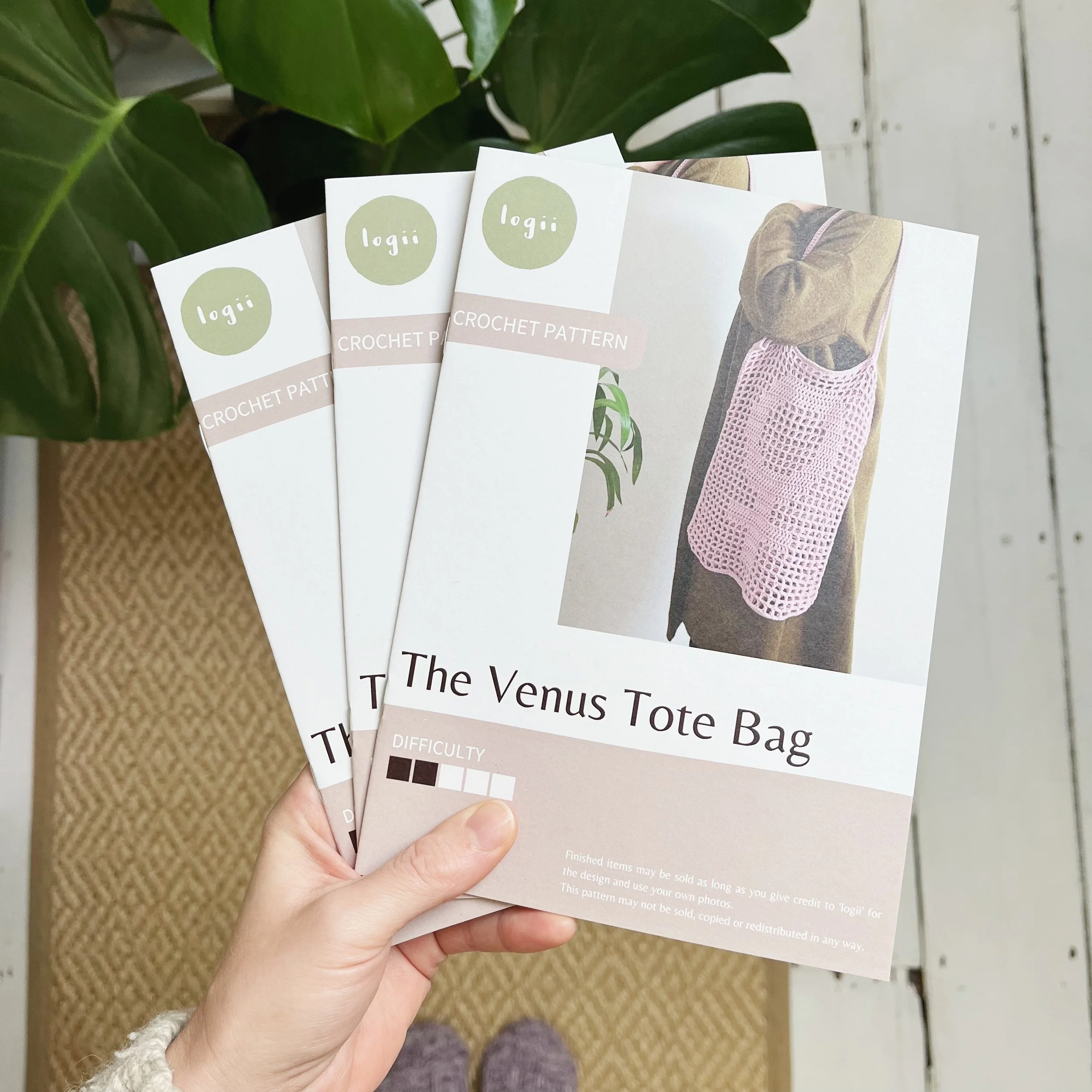 8 page pattern booklet