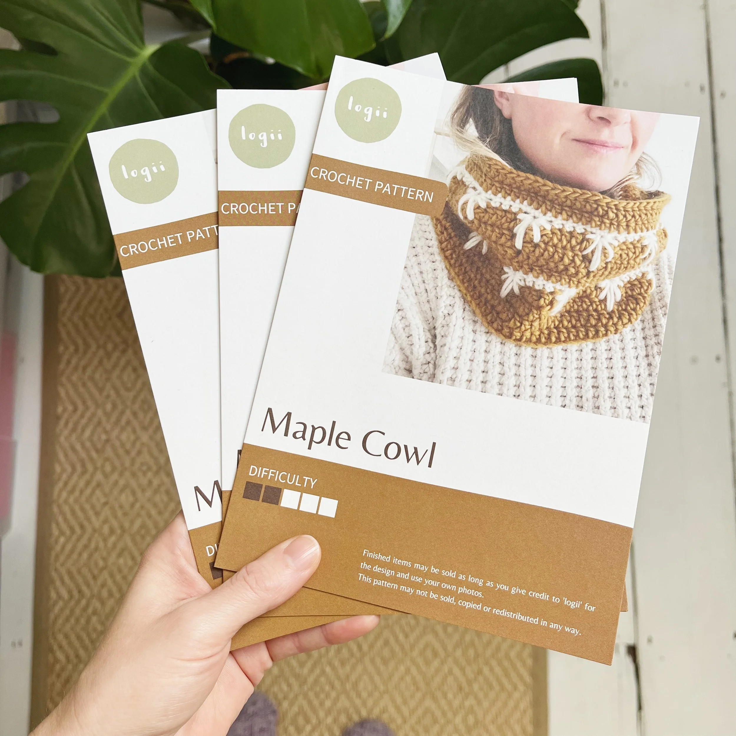 4 page pattern booklets