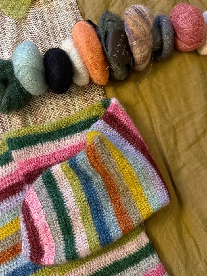 It&rsquo;s happening&hellip; I&rsquo;m finally writing up the pattern for my &lsquo;Cloud Buster Cardigan&rsquo; ☁️🌈🧶

But first I&rsquo;ll have to try and make sense of my notes and whip up another one to test them out. 

I&rsquo;ll be needing som