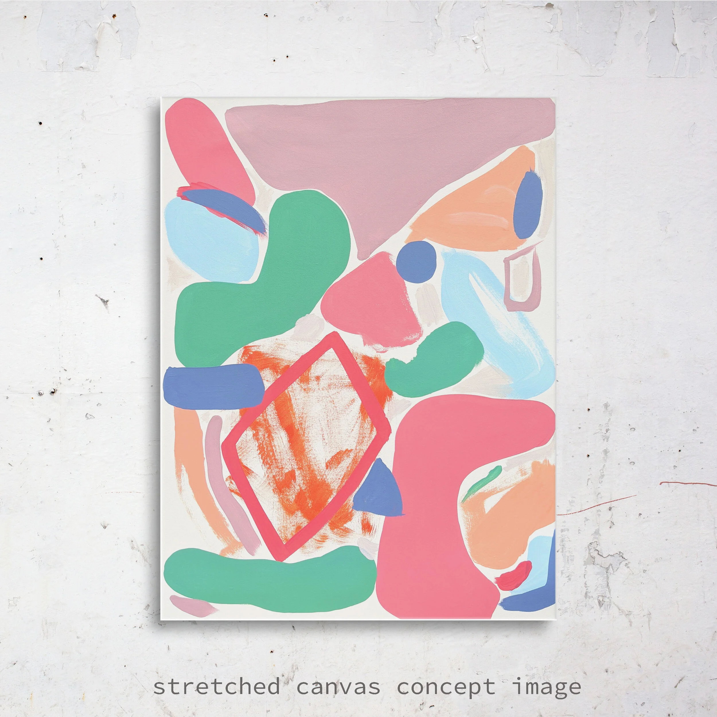 spring colours streched canvas concept.jpg