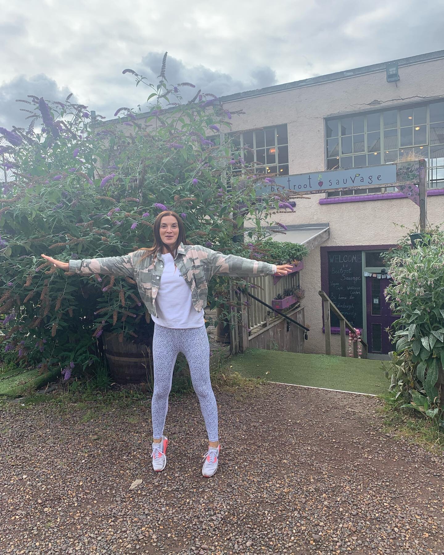 Literally jumping for JOY! 💥

This was me this morning, before holding my very first retreat event @beetrootsauvage, I couldn&rsquo;t contain my excitement at being back at this beautiful space, teaching in person finally! 

It&rsquo;s been almost a