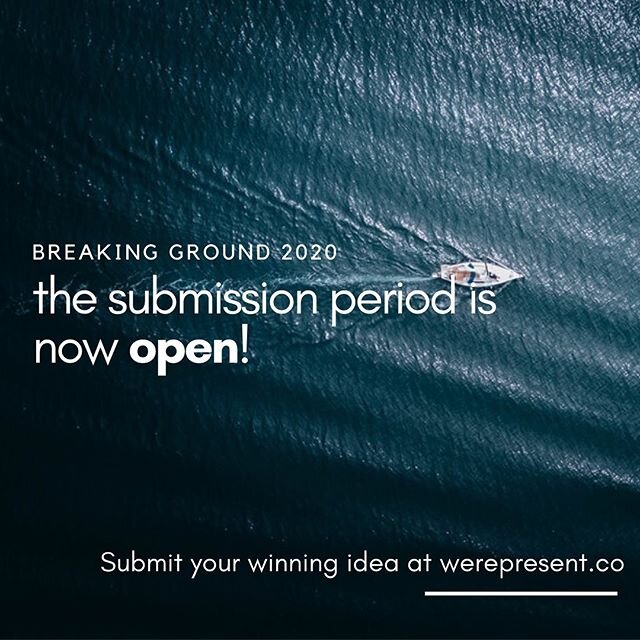 PSA: Submissions are now OPEN! Submit your winning idea to our online challenge, Breaking Ground 2020! Link in bio 👀 💯
-
Final deadline is Friday, May 8 to craft and finalize your game-changing idea to our challenge question - the Top 8 ideas will 