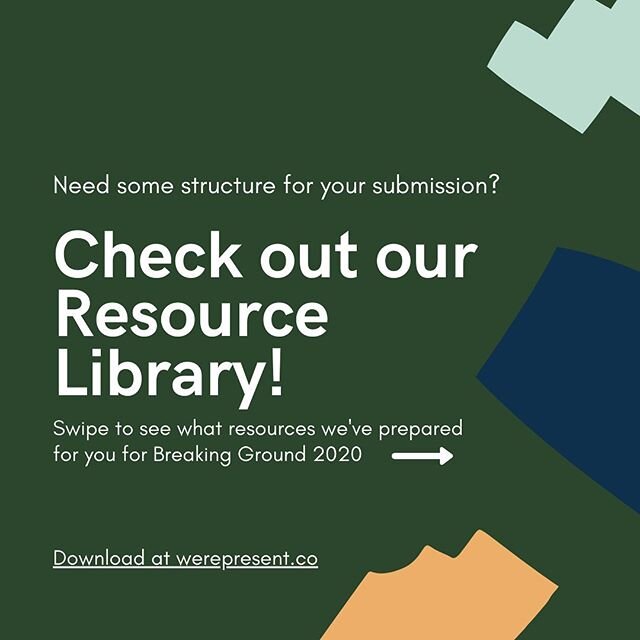 Do you have a brilliant idea, but just need a bit of help in structuring? Keep scrolling to see what resources we've prepared for you to help add those final touches to your submission. All of these resources can be downloaded on our website! Only 1 