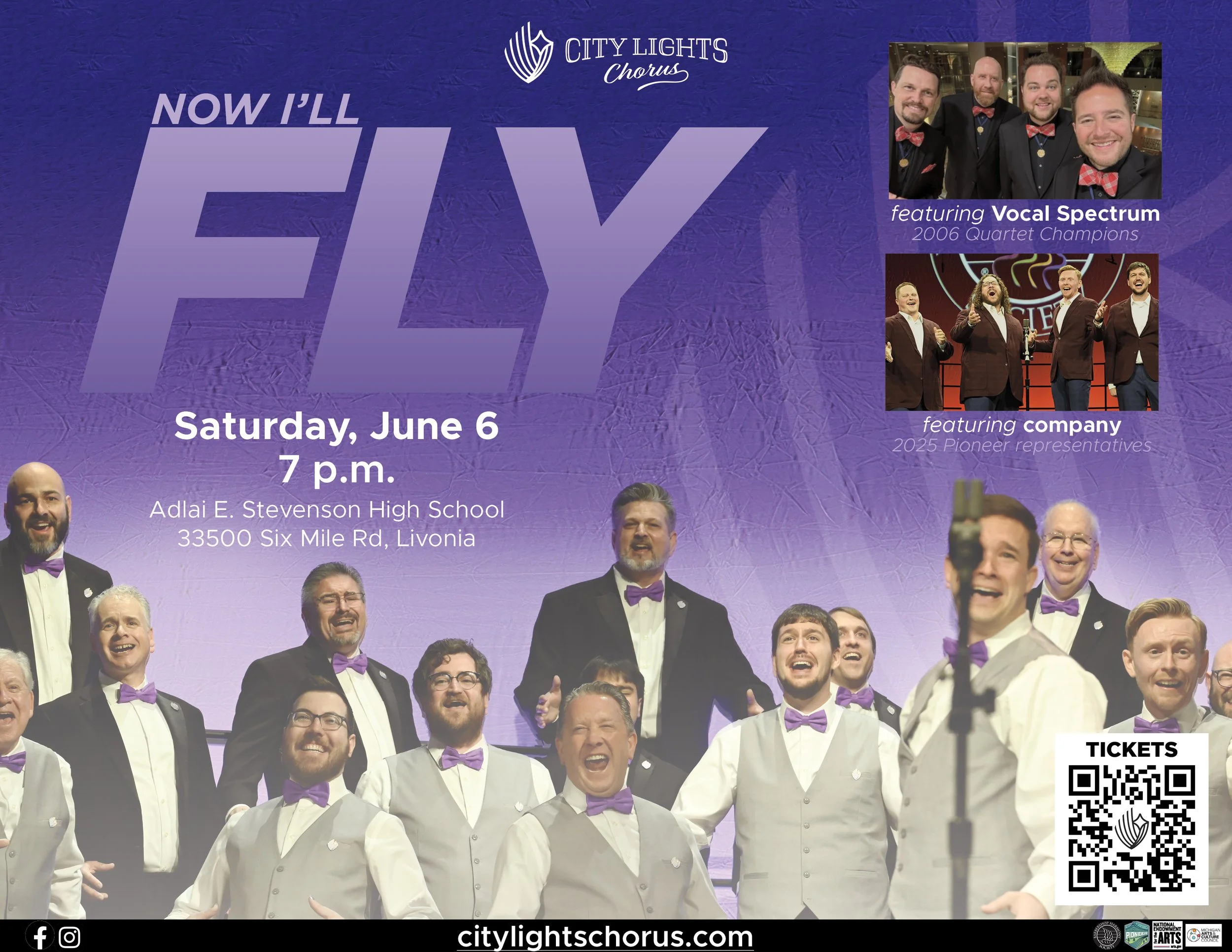 Now I'll Fly: A City Lights Chapter Show ft. Vocal Spectrum