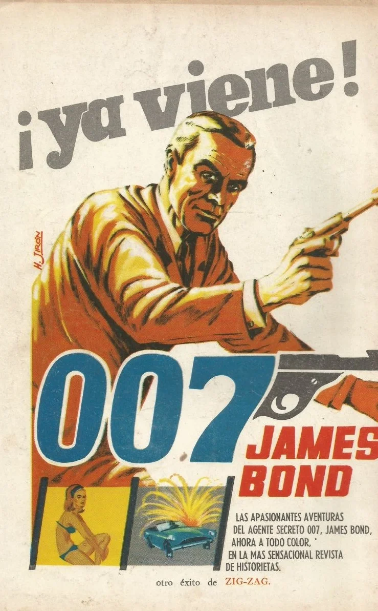 Editorial Zig-Zag adverts — Comics Royale 007