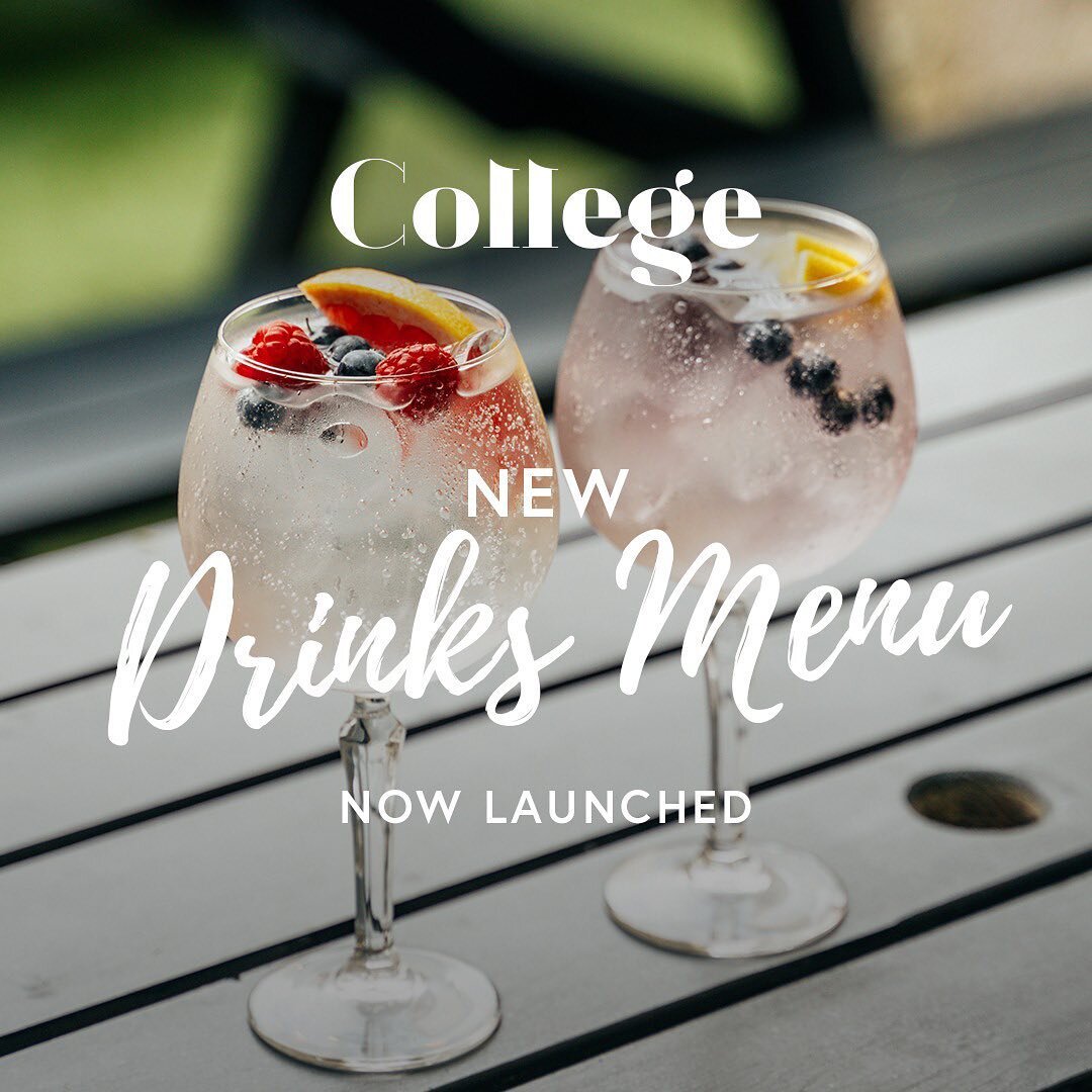 Spring is here and time for a freshen up! 

Introducing our all new Drinks Menu 🤩

Draught Beer, Spirits, Wines &amp; Cocktails that will suit one and all!

Get in past College and sample some of our new delights as soon as possible!