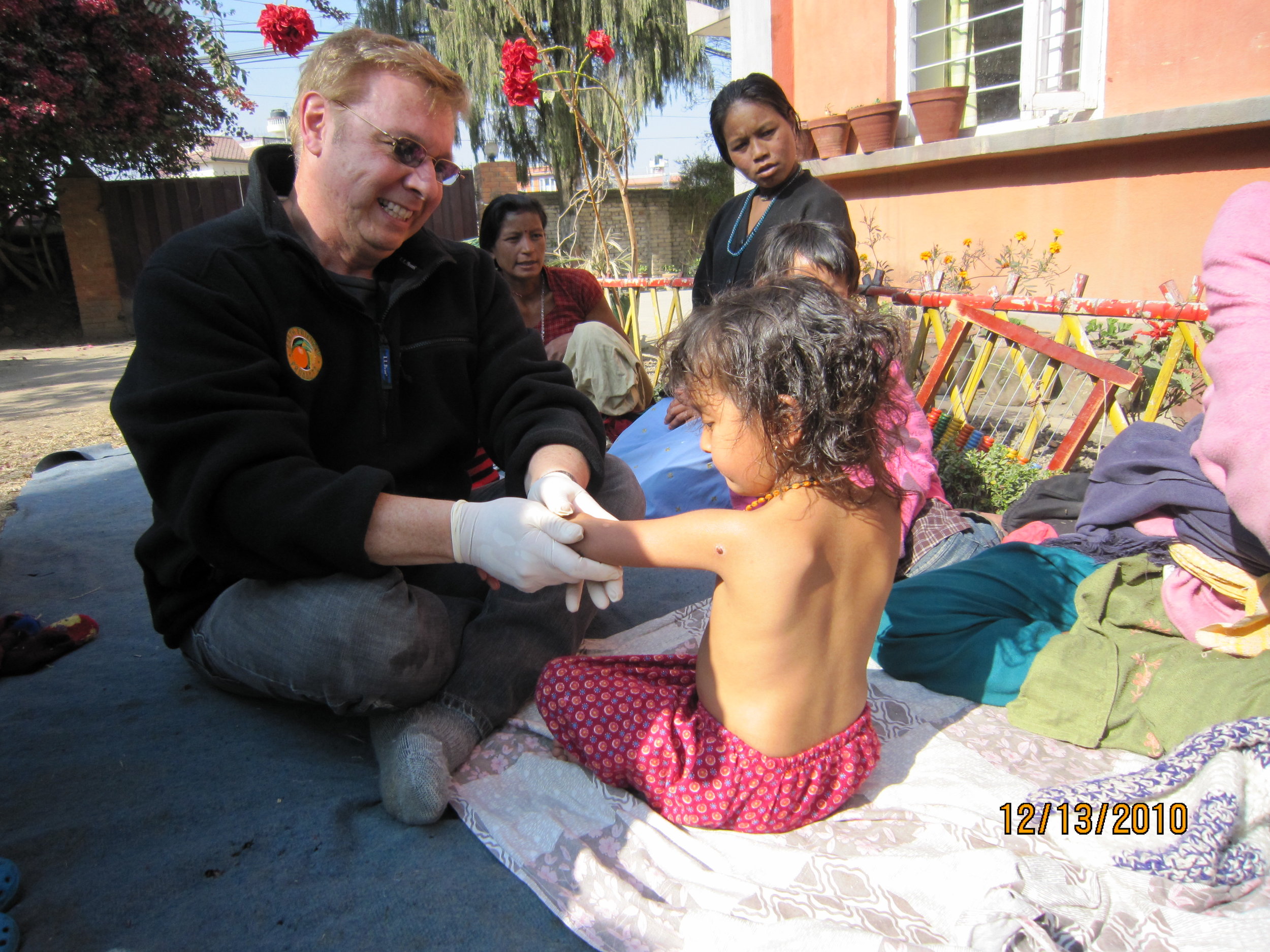 Nepal; Massage Therapy at HIV Orphanage.jpg