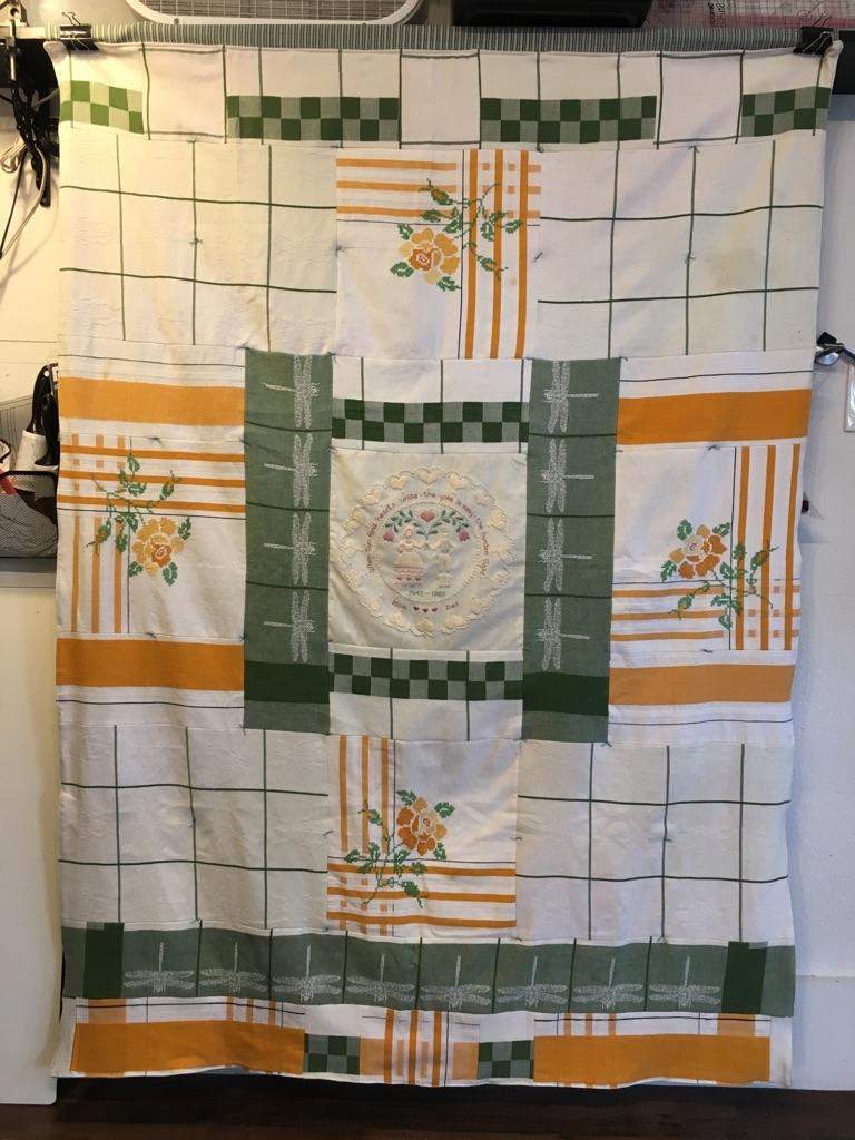  Completed quilt. 