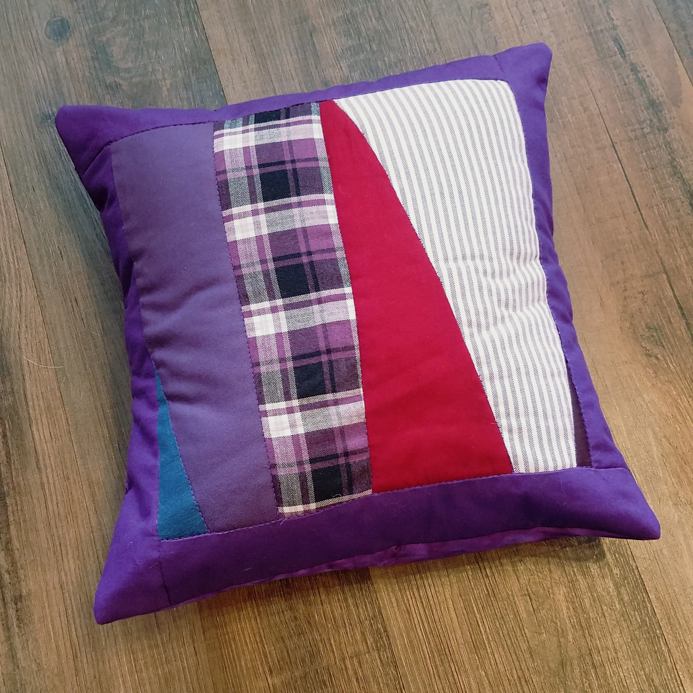  Pillow front. 