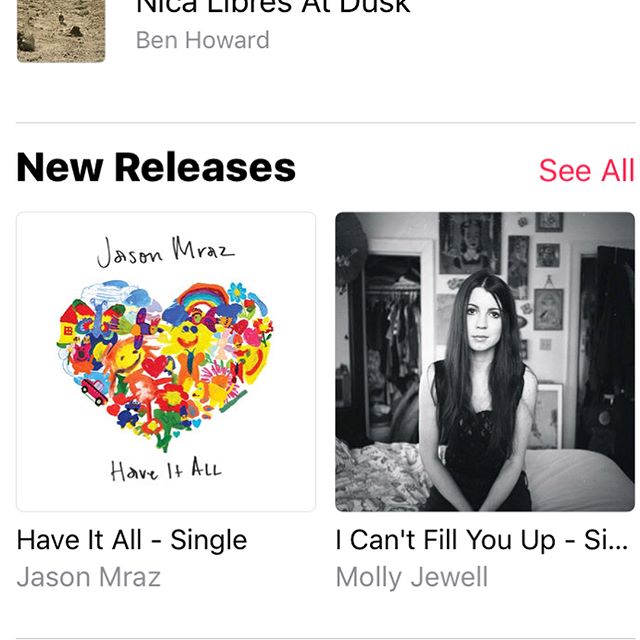 So surprised and excited to be a part of these--thank you so much @applemusic for including &quot;I Can't Fill You Up&quot;! 💛💖✨💫⚡️Very grateful 💛