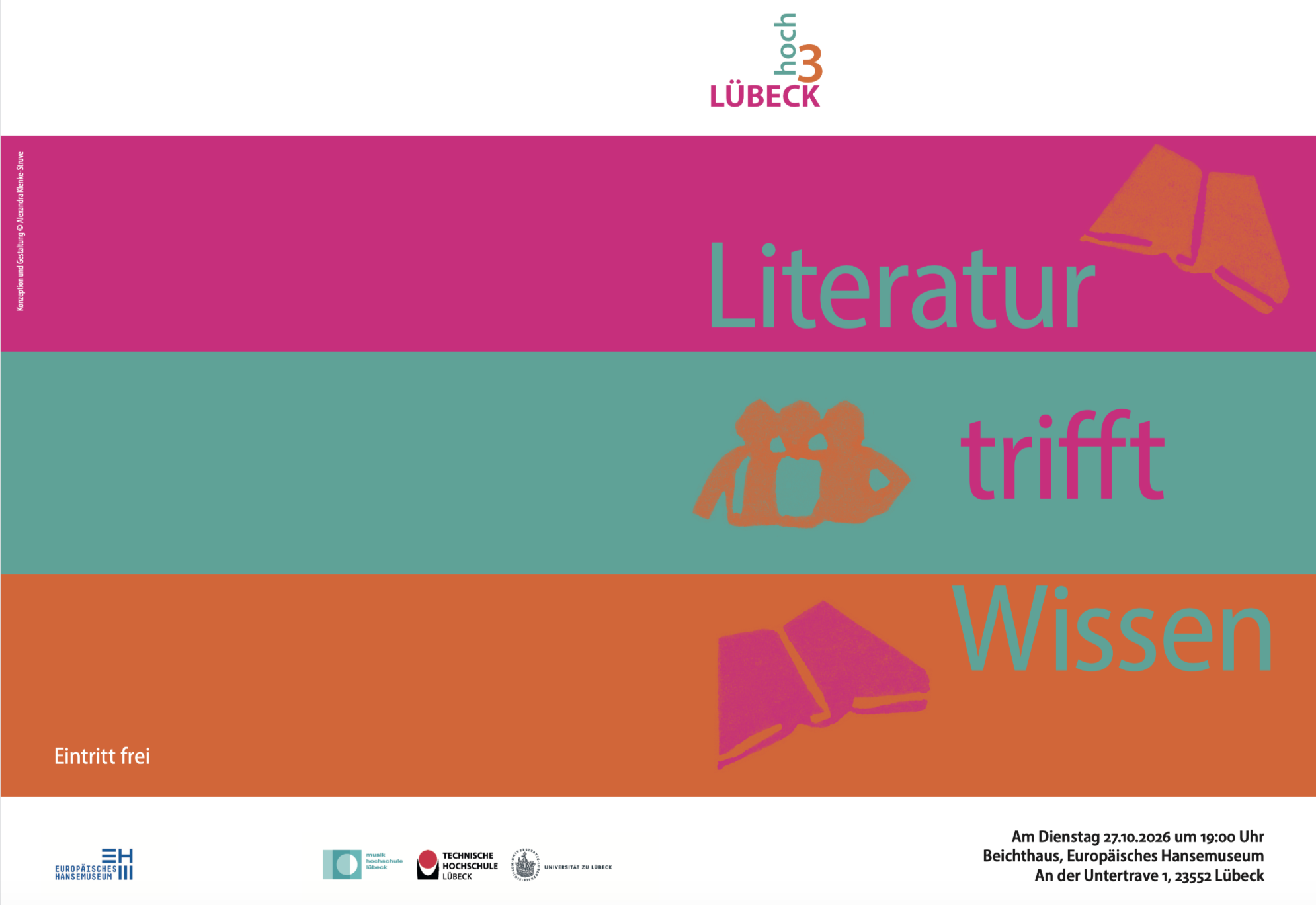 Literatur trifft Wissen 9 »Titelitti« am 27.10.2026 mit Mithu Sanyal und Doktorand:in Lena:Emil Kramheller