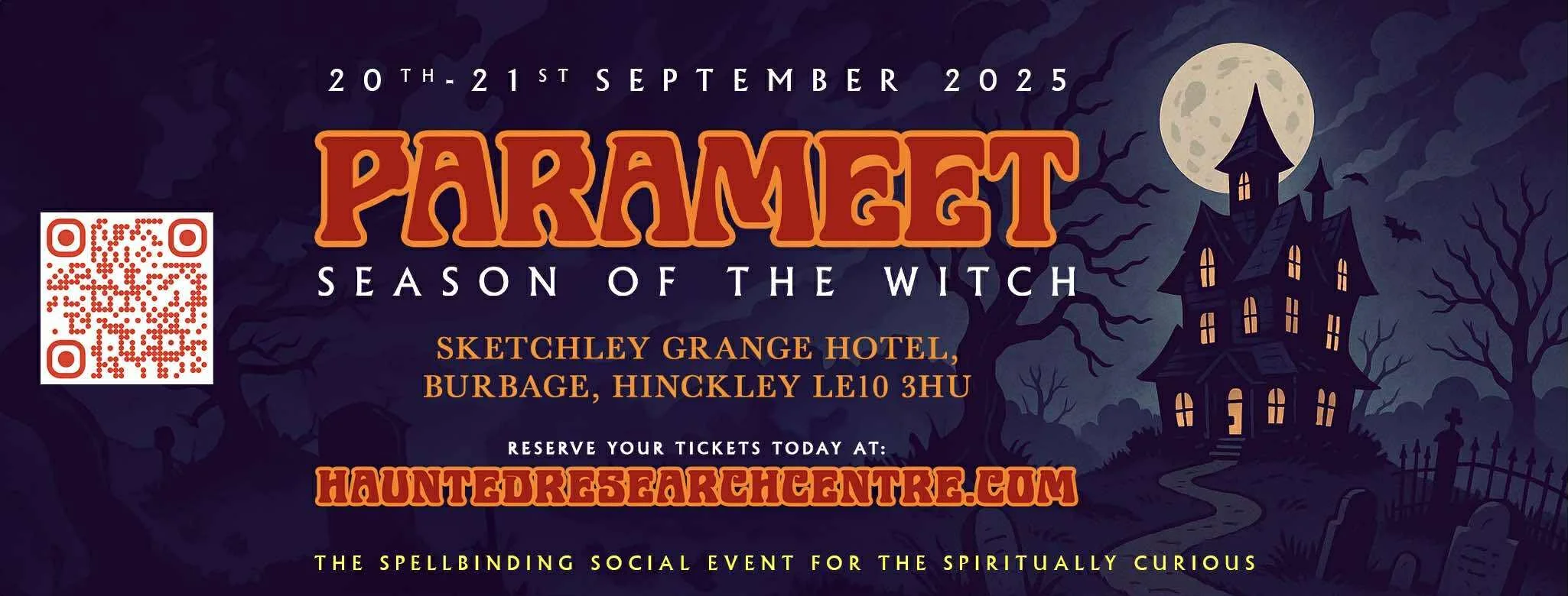ParaMeet: Season of the Witch: Friday 19th September 2025- Sunday 21st September 2025: One Day Pass: