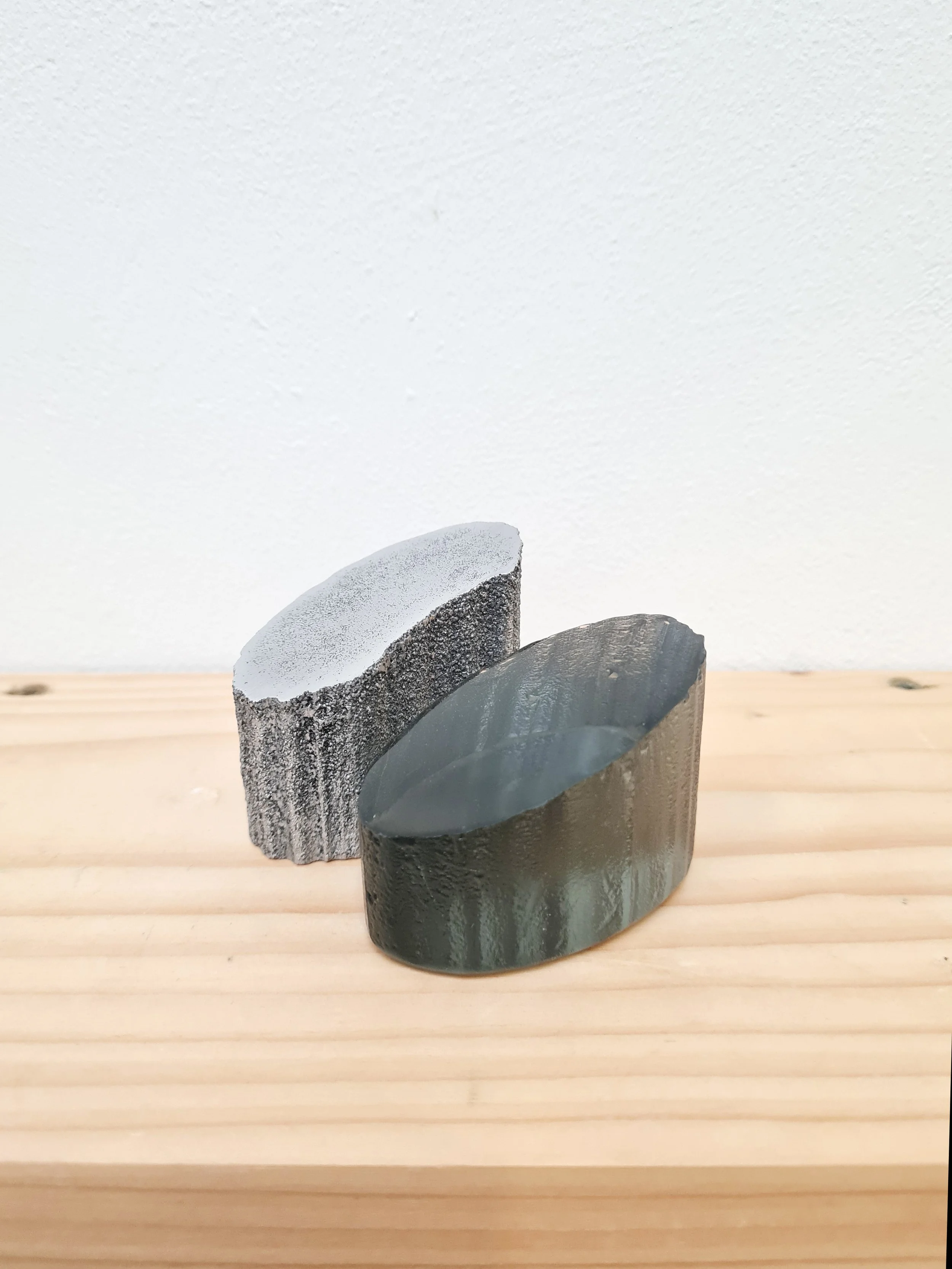 JACK BRINDLEY 'Table Sculpture #12 Conjoined Ellipses'