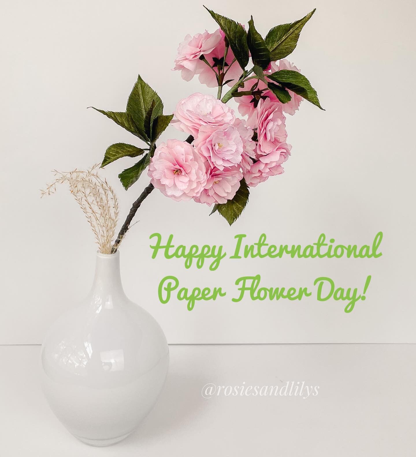 I&rsquo;m a day late, but Happy International Paper Flower Day! There are so many talented paper flower artist out there and it&rsquo;s pretty incredible.

Just yesterday, we went on a trip to Philadelphia for a little getaway. I wanted to visit a se