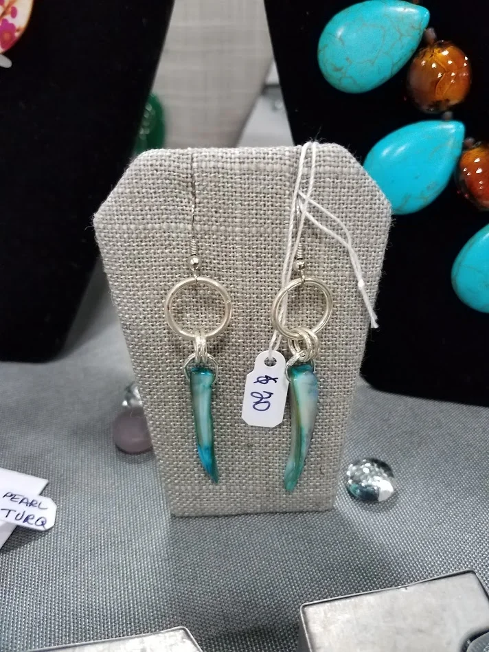 Mother-of-Pearl Shell Earrings