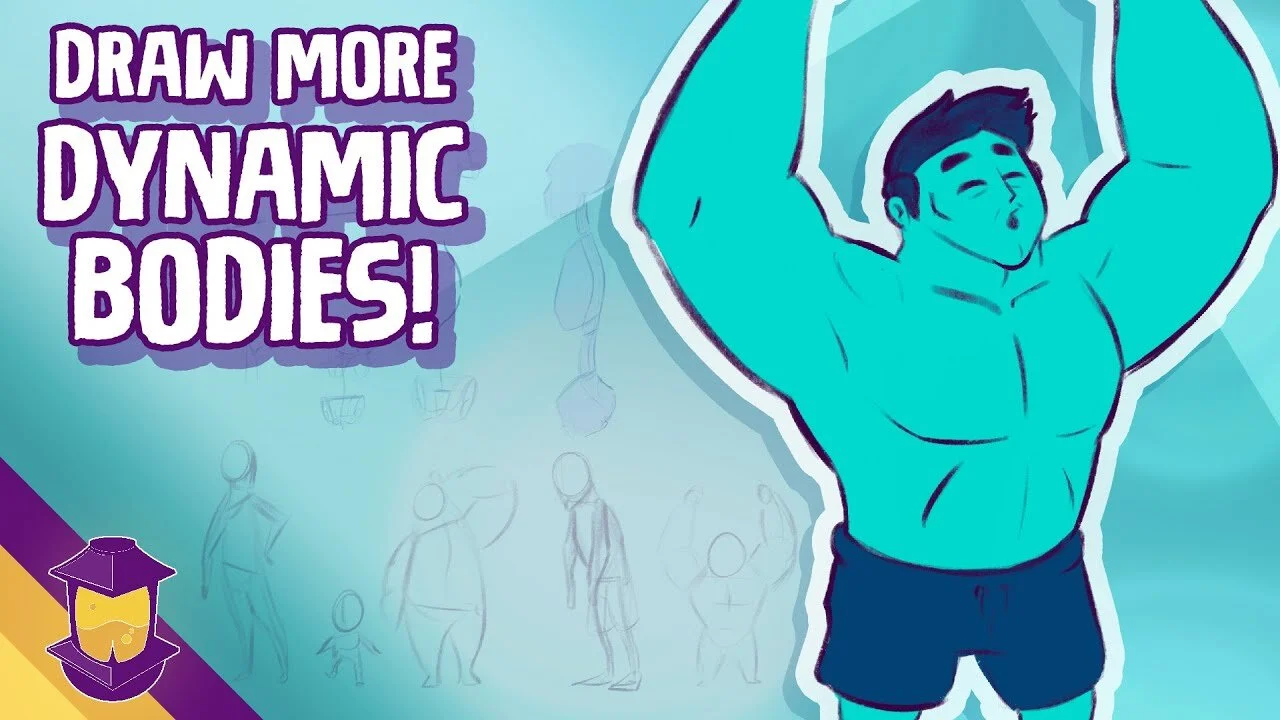 How to Draw More DYNAMIC Character Bodies