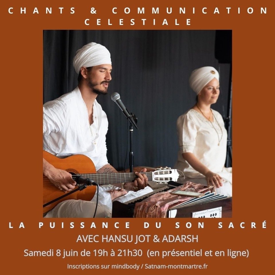Chants & Celestial Communication ~ The Power of Sacred Sound with Hansu Jot & Adarsh