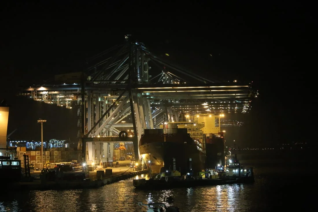 Not the kind of ferry port I was expecting. Algeciras, Spain
