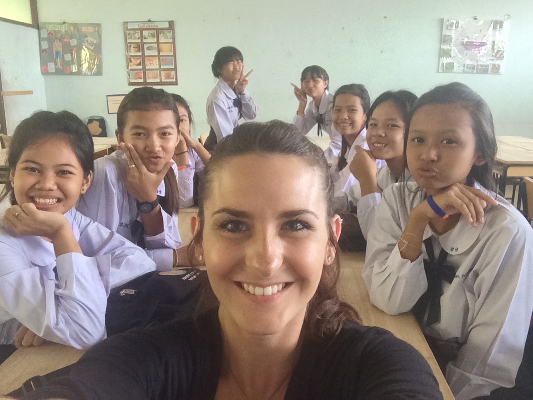 Thai Little Schoolgirl Porn - Miss Universe Goes to School â€” Girl Gone Abroad