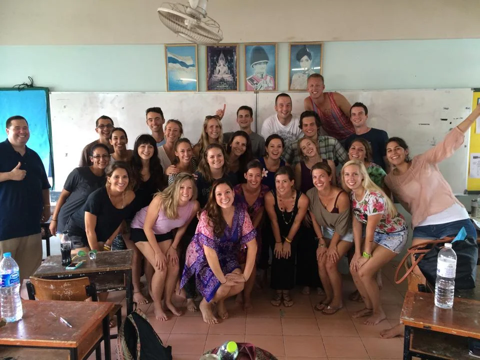 The yellow team on our last day of the course. SO MUCH LOVE!