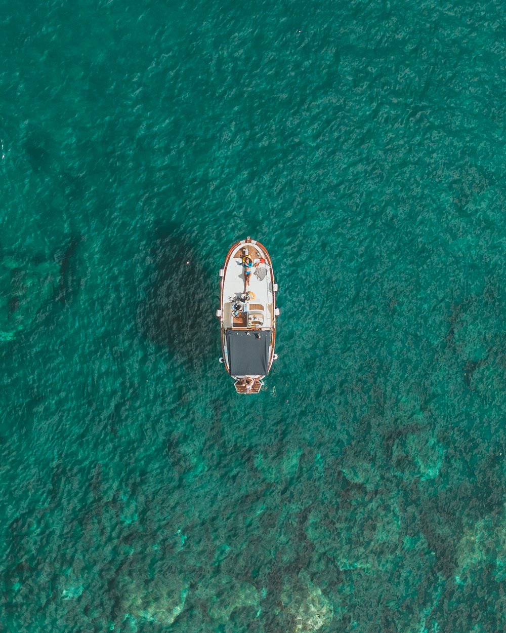 Sailing Trip Ischia Drone View