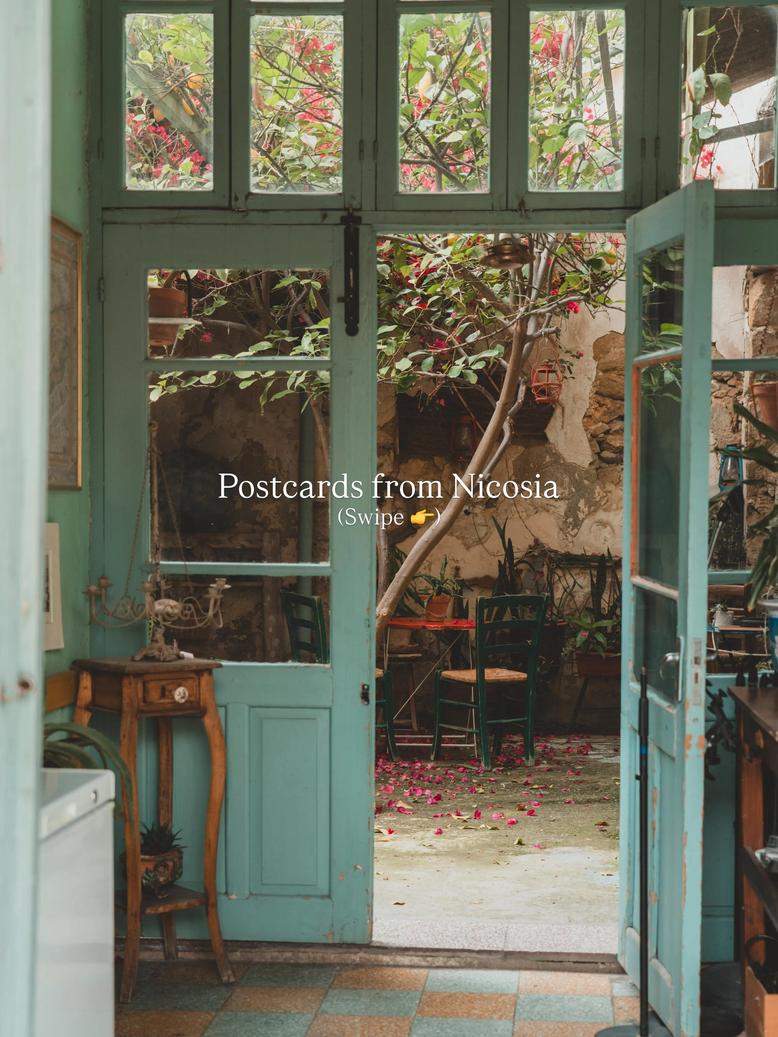 The locations👇

Cyprus&rsquo; capital is a little gritty, full of culture and history, and hiding some truly unexpected gems.

With museums around every corner, aesthetic caf&eacute;s and restaurants galore, free walking tours, and plenty of places 