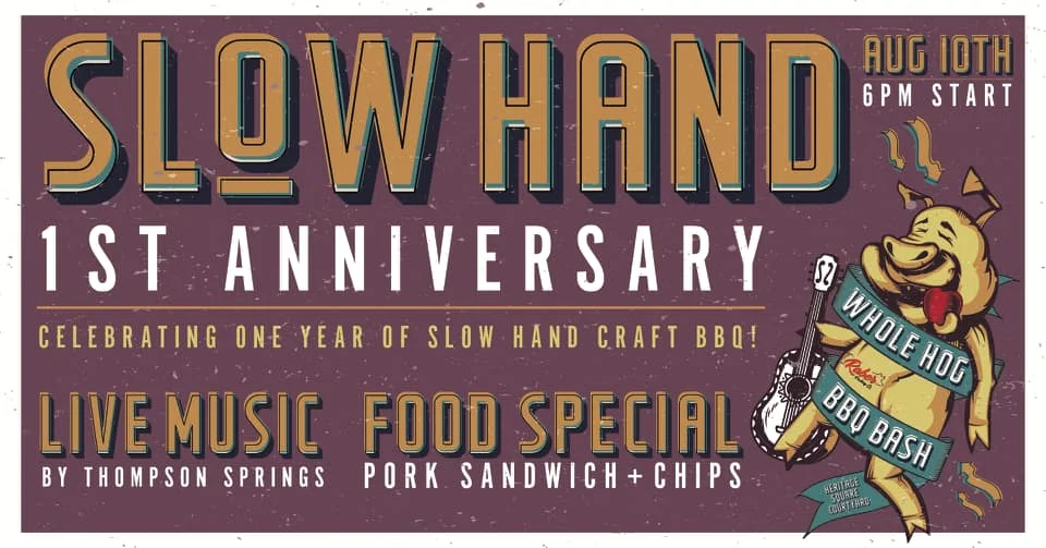 First Anniversary // Whole Hog Bash