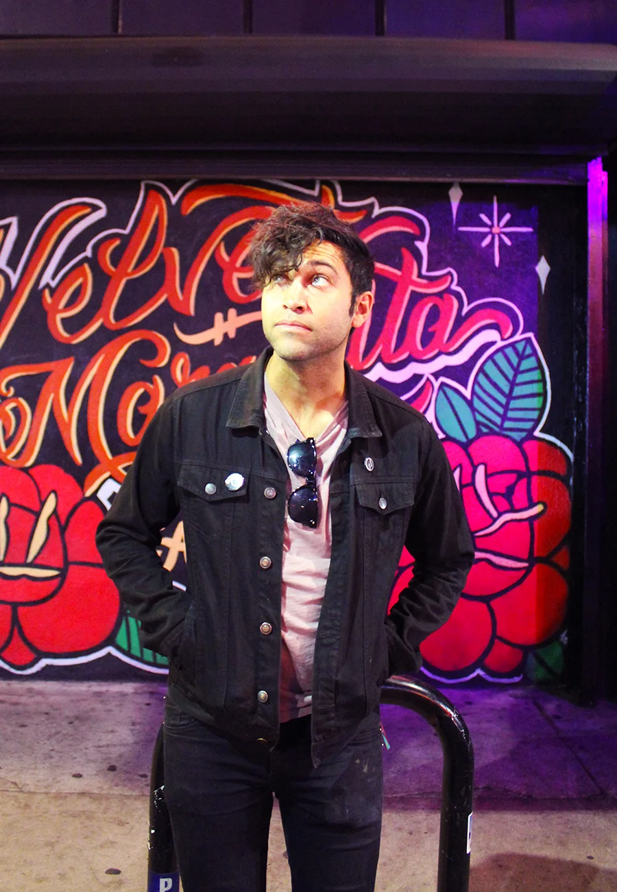 Above, musician and filmmaker Michael Cuenca.